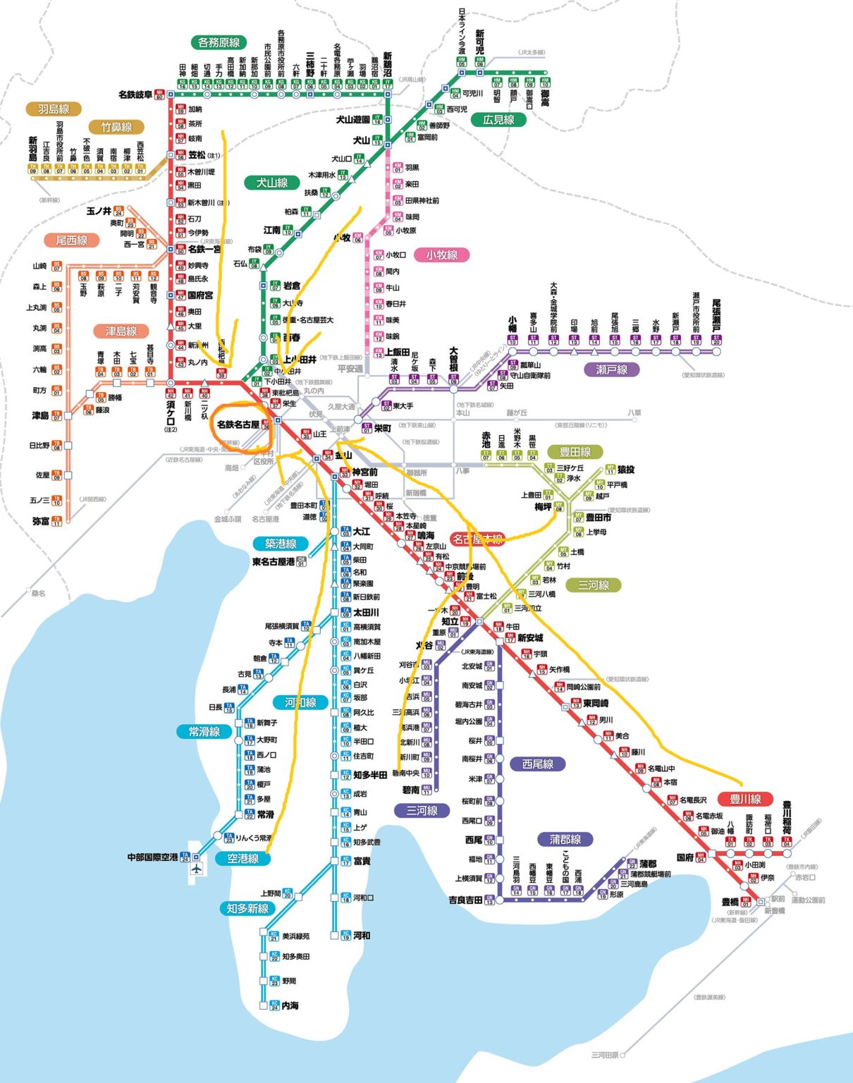 駅前市場と名鉄名古屋駅－0泊2日で行く！part1/2 まち歩きHighway