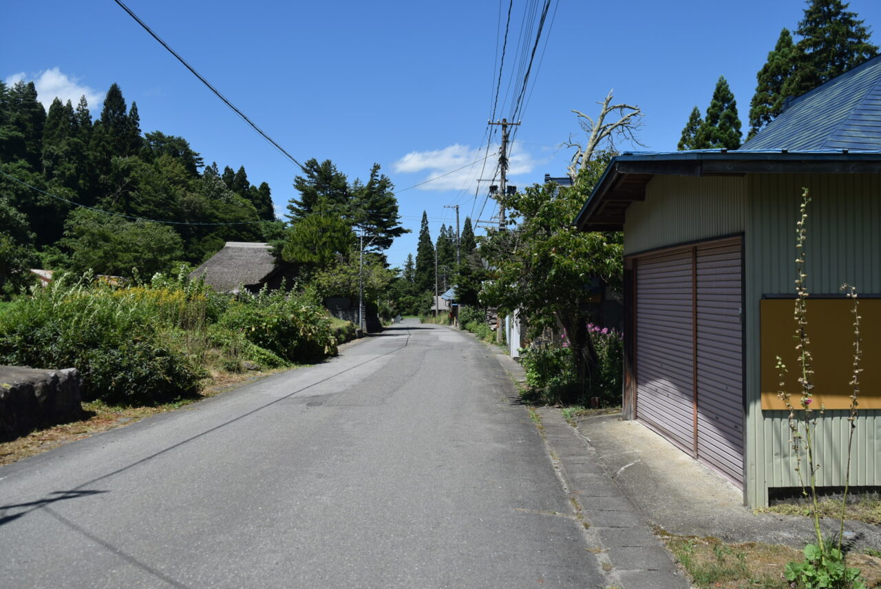 米沢市大沢集落