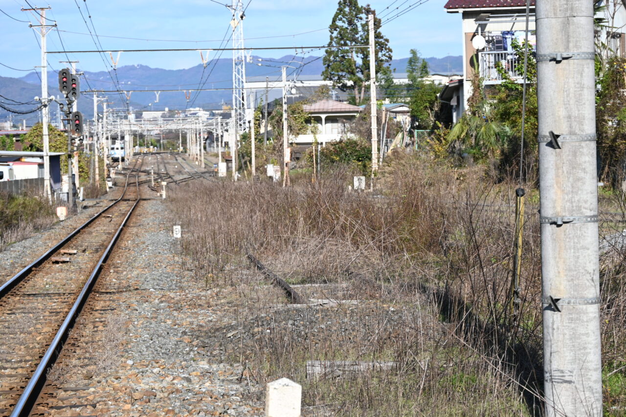 武甲線の廃線跡