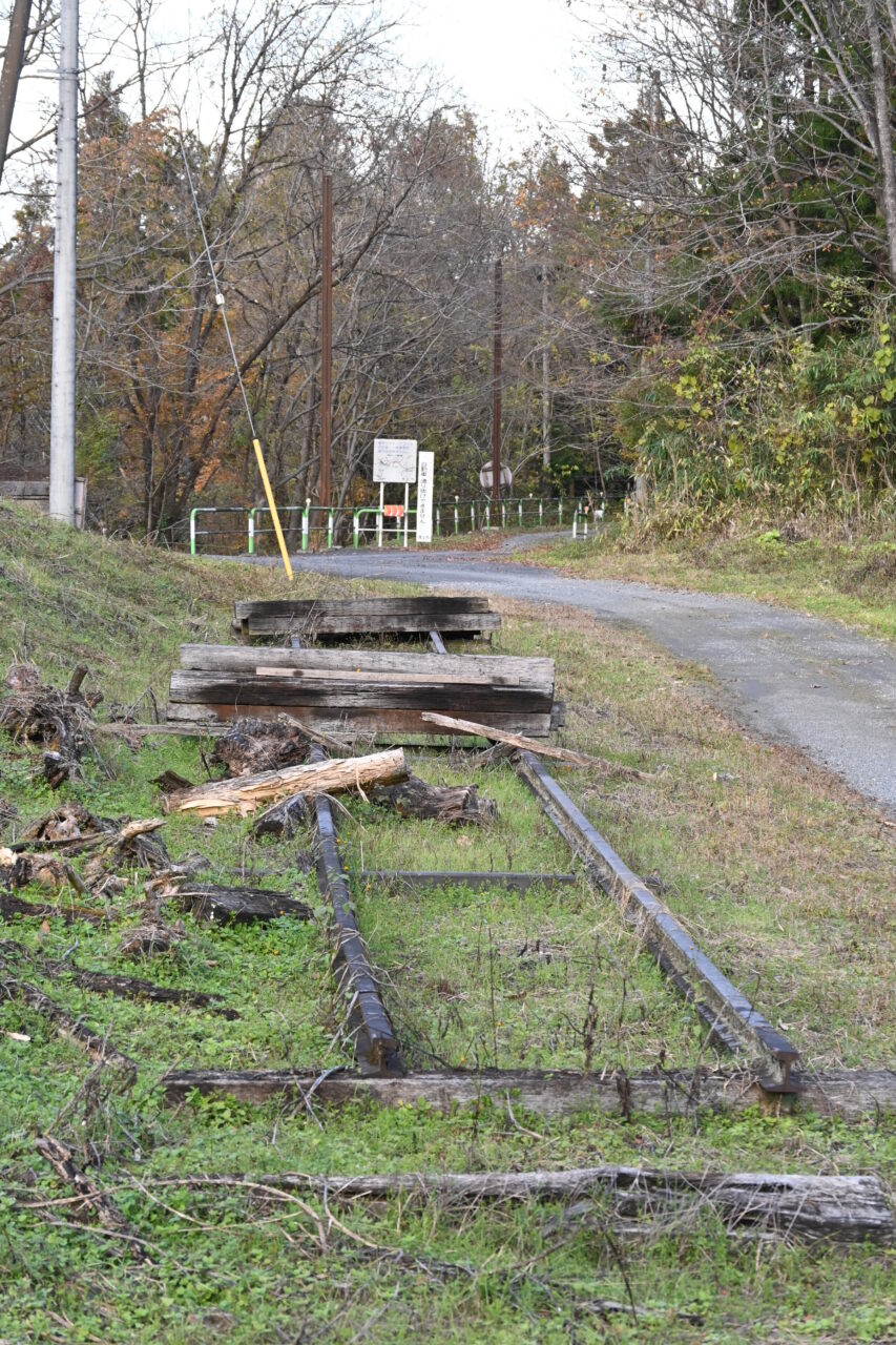 武甲線の廃線跡