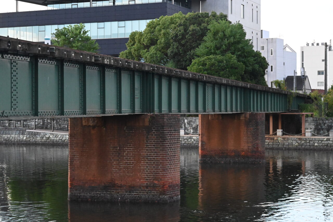 牟岐線の富田川橋梁